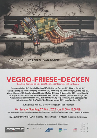 Vegro-Friese-Decken, Ausstellung und Vernissage