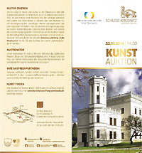 6. Kunstauktion im Schloss Krobnitz